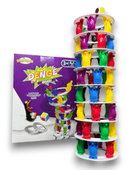 Denge Kulesi - Renkli Penguen Denge Oyunu- Eğitici Aile İçi Aktivite Oyunu
