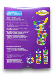 Denge Kulesi - Renkli Penguen Denge Oyunu- Eğitici Aile İçi Aktivite Oyunu