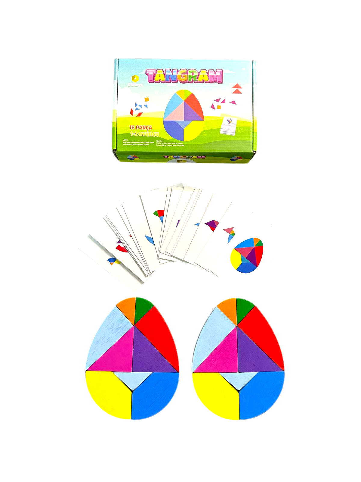 YUMURTA TANGRAM 2 KİŞİLİK