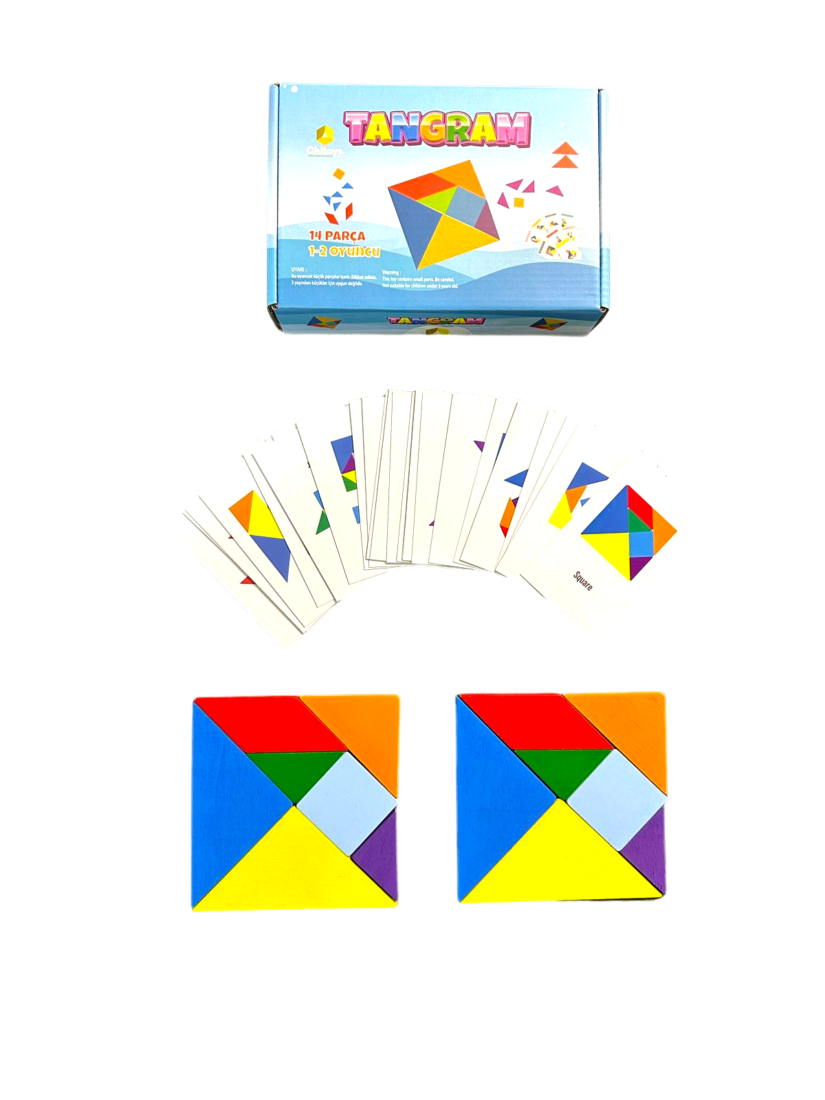 KARE TANGRAM 2 KİŞİLİK